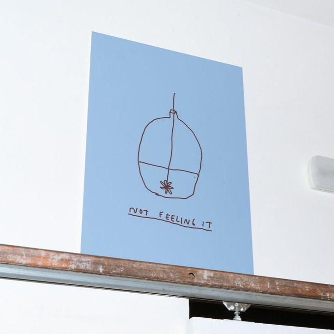 NOT FEELING IT Print A4 - Johanna Schwarzer