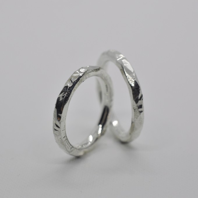 Ring "Beeindruckt" aus Silber von DOPPELLUDWIG