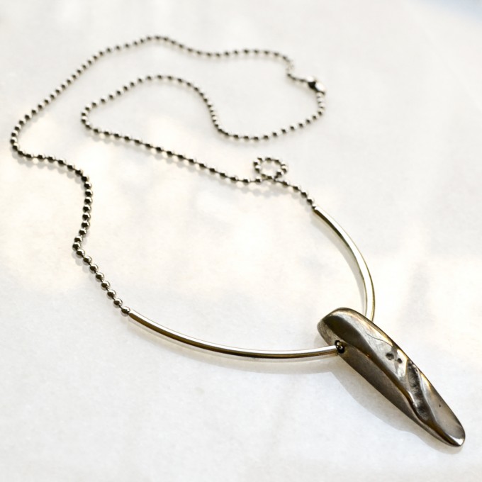 Gudbling // Kugelkette mit Achat Anhänger Gudbling // Kugelkette mit Achat Anhänger