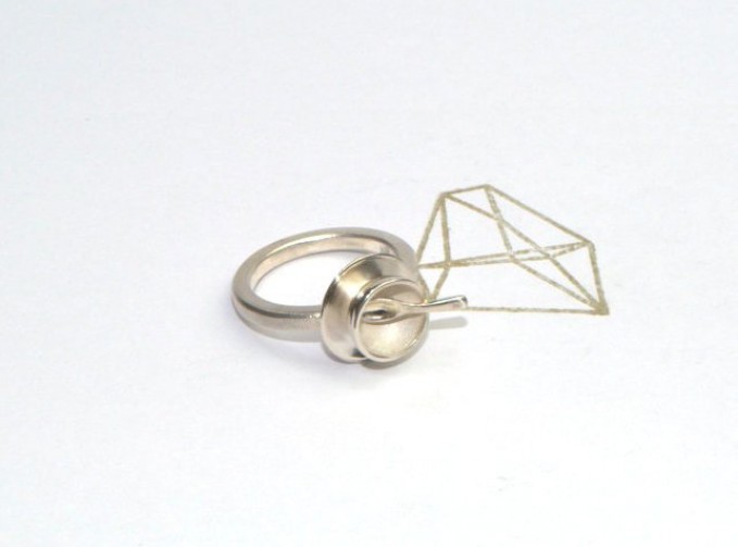 DOPPELLUDWIG – TAFELSILBER
Ring "Schüssel" aus Silber DOPPELLUDWIG – TAFELSILBER
Ring "Schüssel" aus Silber