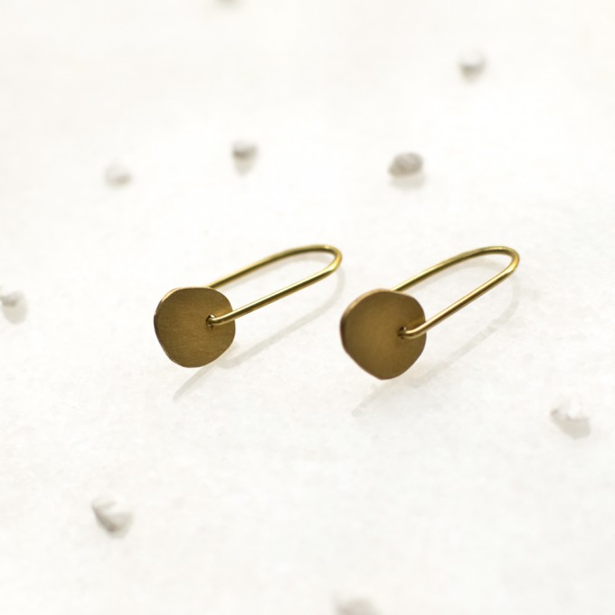Gudbling // Minimalistische Kreis Ohrringe Gudbling // Minimalistische Kreis Ohrringe
