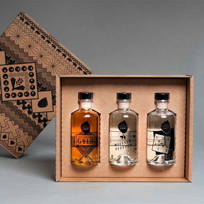 3er - Geschenkset (0,2l Flaschen) 3er - Geschenkset (0,2l Flaschen)