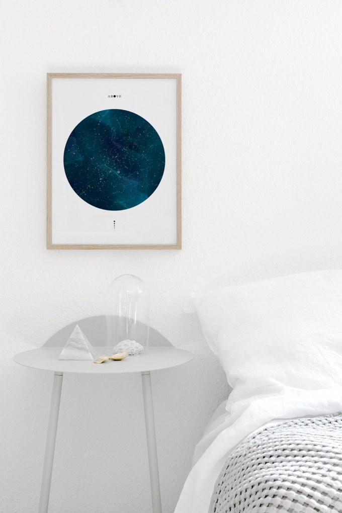 Coco Lapine Design 'Above' Fine Art Print Coco Lapine Design 'Above' Fine Art Print