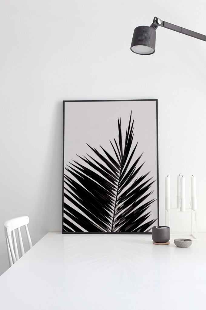 Coco Lapine Design Palm Leaf Print Coco Lapine Design Palm Leaf Print
