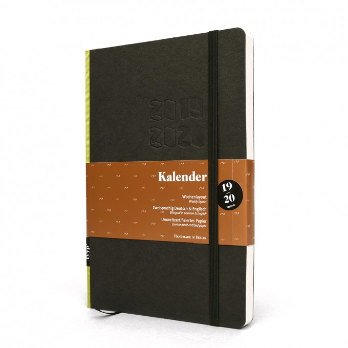 Tyyp Kalender 192020 18 Monate Schwarz Din A5 Handmade