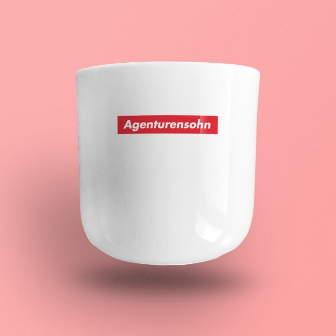 edition ij "Agenturensohn" Porzellanbecher edition ij "Agenturensohn" Porzellanbecher