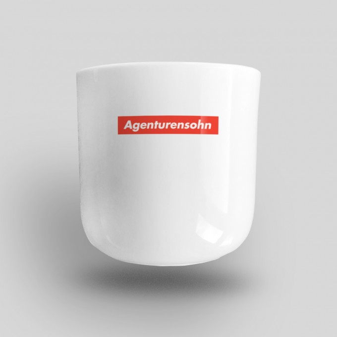 edition ij "Agenturensohn" Porzellanbecher edition ij "Agenturensohn" Porzellanbecher