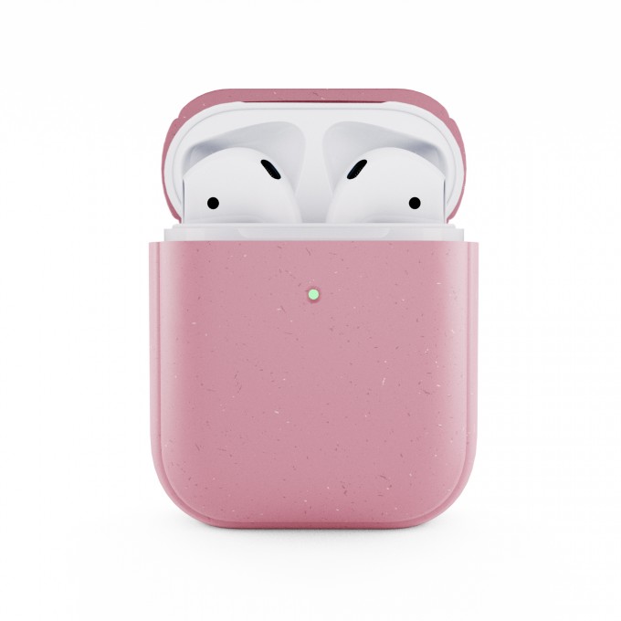 Woodcessoires – Nachhaltiges AirPod Case aus Bio-Material für AirPods 1 / 2 / Pro (coralpink) Woodcessoires – Nachhaltiges AirPod Case aus Bio-Material für AirPods 1 / 2 / Pro (coralpink)