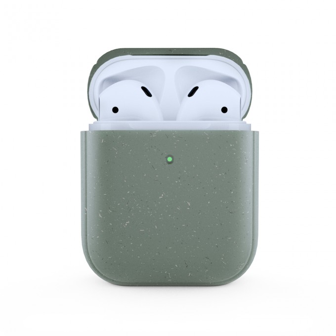 Woodcessoires – Nachhaltiges AirPod Case aus Bio-Material für AirPods 1 / 2 / Pro (nachtgün) Woodcessoires – Nachhaltiges AirPod Case aus Bio-Material für AirPods 1 / 2 / Pro (nachtgün)