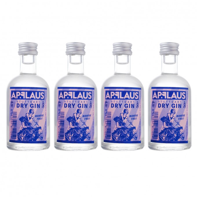 Applaus Dry Gin Mini 50ml (4 Stk.) Applaus Dry Gin Mini 50ml (4 Stk.)