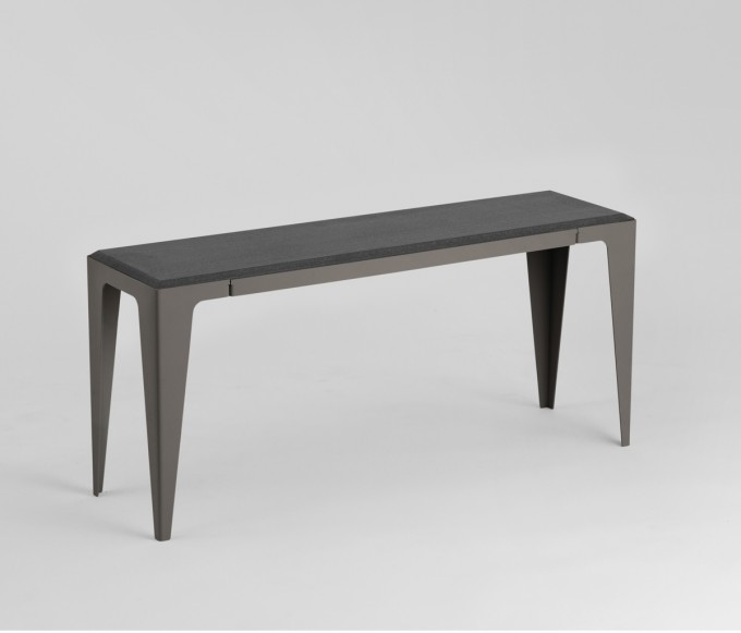 BANK |CHAMFER| Schiefer-Schwarz | nachhaltiges Möbeldesign | WYE BANK |CHAMFER| Schiefer-Schwarz | nachhaltiges Möbeldesign | WYE