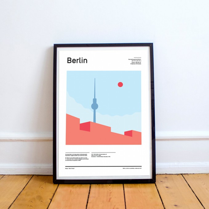 Chiara Tempel – Berlin, du bist so wunderbar – Poster A3 (297x420mm) Chiara Tempel – Berlin, du bist so wunderbar – Poster A3 (297x420mm)