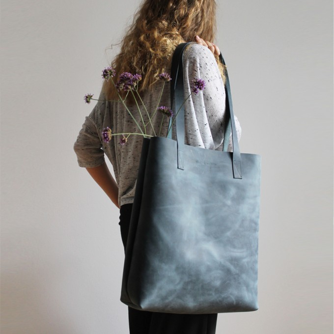 GROTKOP COLLECTION LUNA BIG SHOPPER blau GROTKOP COLLECTION LUNA BIG SHOPPER blau
