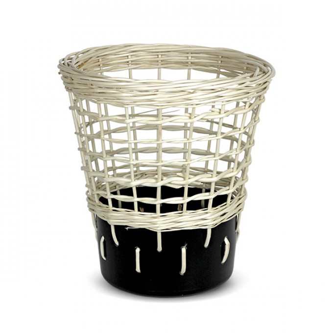 Papierkorb "Bow Bin No.2 Black" Papierkorb "Bow Bin No.2 Black"