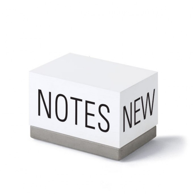 Korn Produkte Zettelklotz „NEW NOTES“ Korn Produkte Zettelklotz „NEW NOTES“