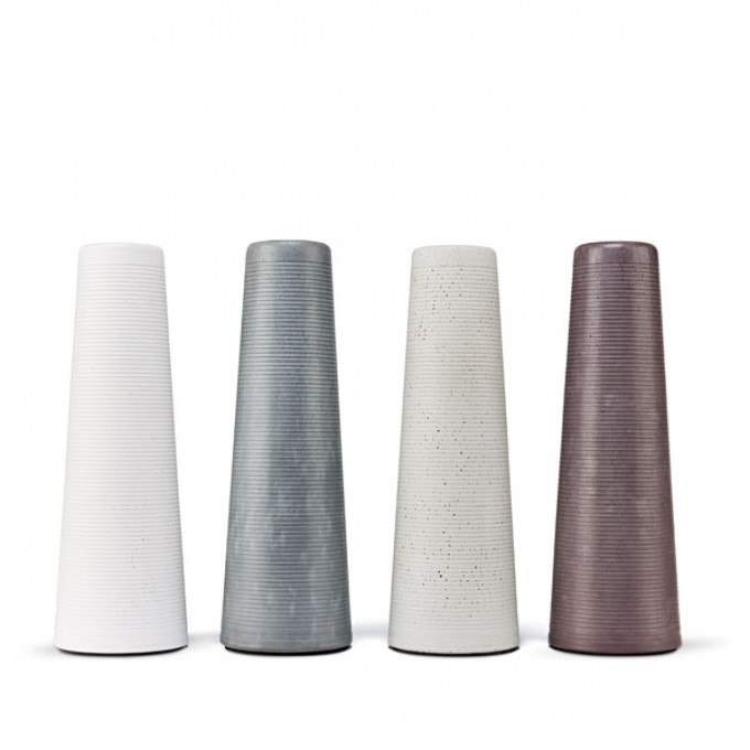 Korn Produkte Blumenvase "Clou" aus Beton Korn Produkte Blumenvase "Clou" aus Beton