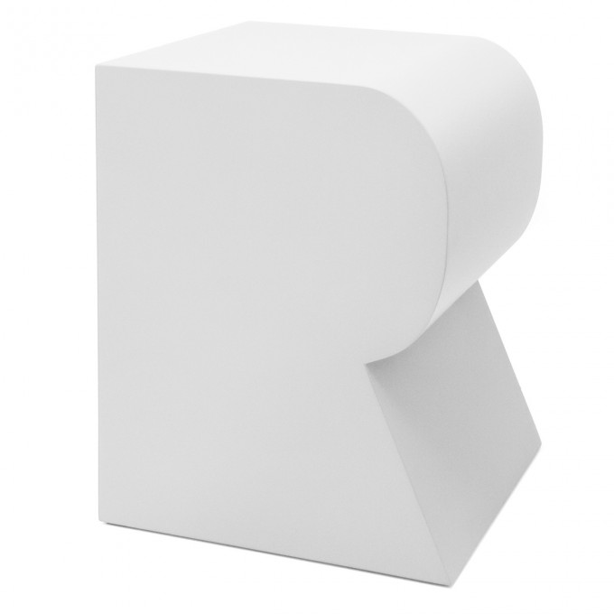 artcanbreakyourheart Buchstabenhocker aus MDF - R artcanbreakyourheart Buchstabenhocker aus MDF - R