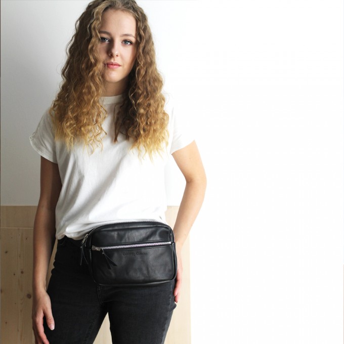 Grotkop Collection BUMBAG EDDA schwarz/silber Grotkop Collection BUMBAG EDDA schwarz/silber