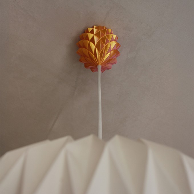 canopie® - Lampenbaldachin – Ananas Duo Pink-Gelb