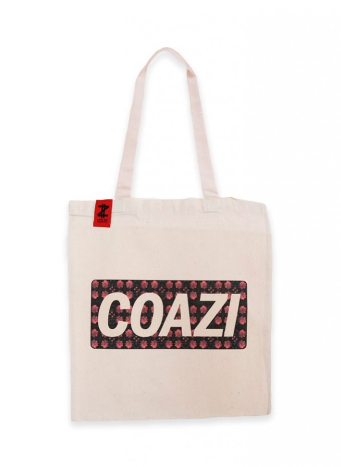 Coazi Floral Jutetasche Beutel Coazi Floral Jutetasche Beutel