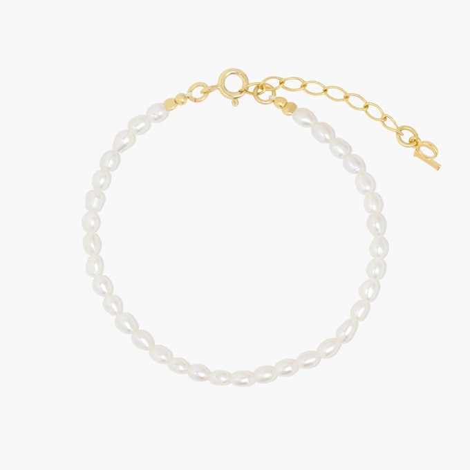 Classic Pearl Bracelet | Armband aus Süßwasserperlen | Paeoni Colors