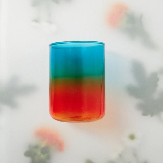 Blankstill Tumbler/Trinkglas "Clois" mit Farbverlauf (380 ml)