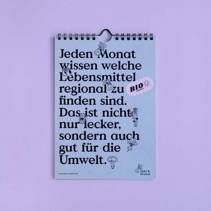 Apfel & Zwiebel Saisonkalender Apfel & Zwiebel Saisonkalender