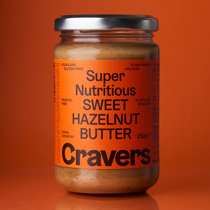 CRAVERS Sweet Haselnussmus 250g