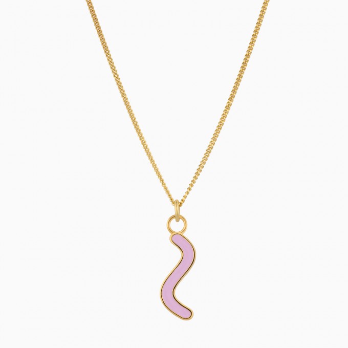Curvy Necklace | Halskette aus Gold Vermeil | Paeoni Colors