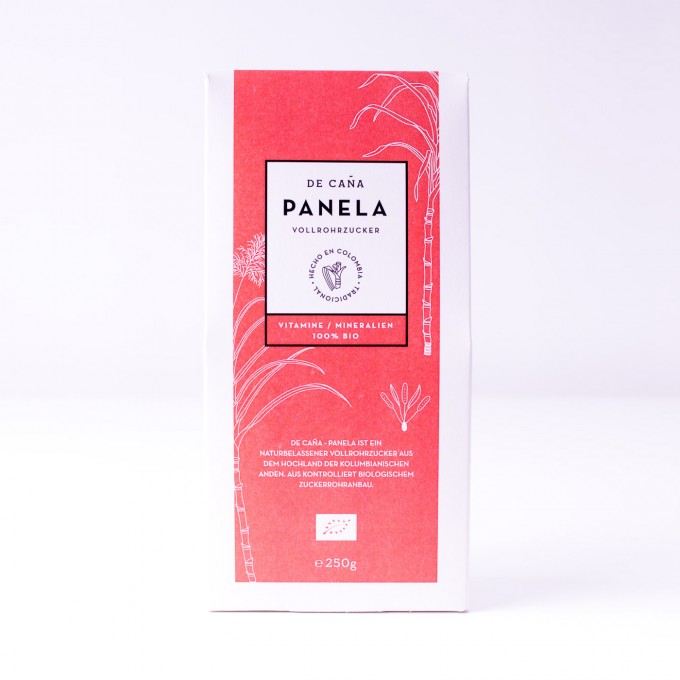 DE CAÑA Panela aus Kolumbien - Der feine Naturzucker/Kaffeezucker, 250g Pack DE CAÑA Panela aus Kolumbien - Der feine Naturzucker/Kaffeezucker, 250g Pack