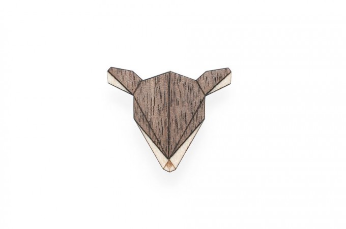 Doe Brooch von BeWooden Doe Brooch von BeWooden