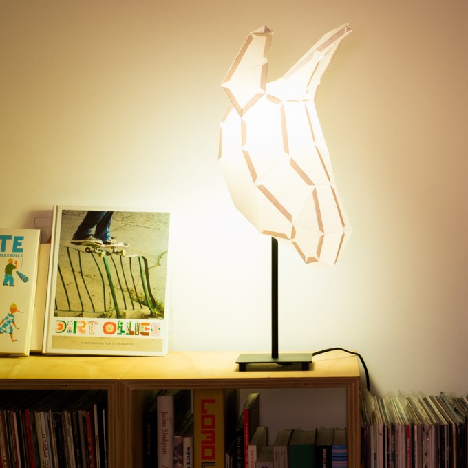Donkey Medium - Do It Yourself Papierlampenschirm Donkey Medium - Do It Yourself Papierlampenschirm