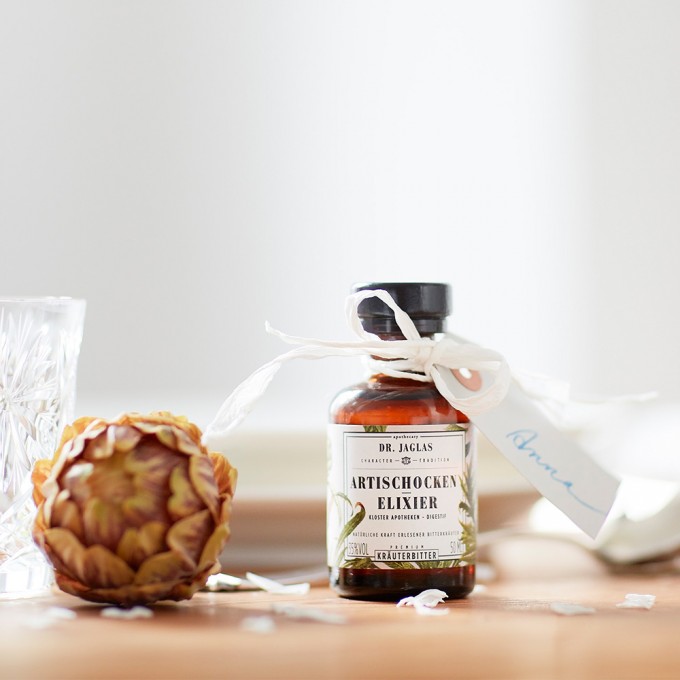 DR. JAGLAS Artischocken-Elixier 6x50ml Kräuterbitter 35%vol. DR. JAGLAS Artischocken-Elixier 6x50ml Kräuterbitter 35%vol.