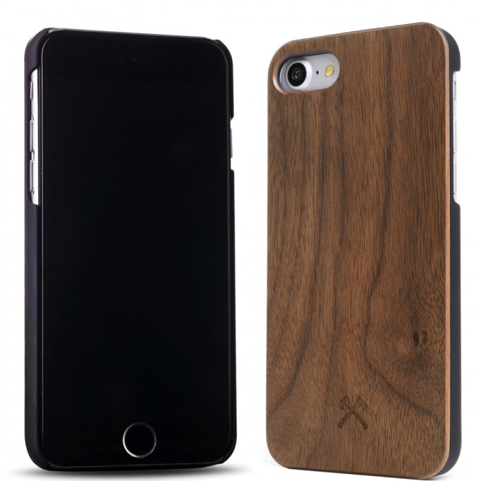 Woodcessories - EcoCase Classic - Premium Design Case, Cover, Hülle für das iPhone aus FSC zert. Holz (iPhone 7/ 8, Walnuss, Bambus, Kirsch / schwarz) Woodcessories - EcoCase Classic - Premium Design Case, Cover, Hülle für das iPhone aus FSC zert. Holz (iPhone 7/ 8, Walnuss, Bambus, Kirsch / schwarz)