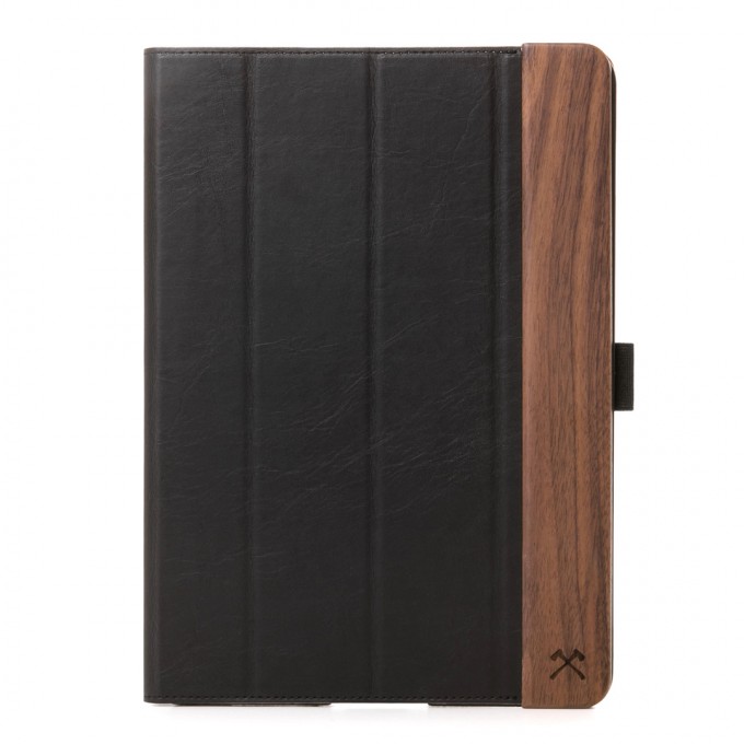 Woodcessories - EcoFlip iPad - Premium Design Case, Cover, Hülle für das iPad aus Walnuss Holz & hochwertiger Lederoptik m. Standfunktion (iPad 2017) Woodcessories - EcoFlip iPad - Premium Design Case, Cover, Hülle für das iPad aus Walnuss Holz & hochwertiger Lederoptik m. Standfunktion (iPad 2017)