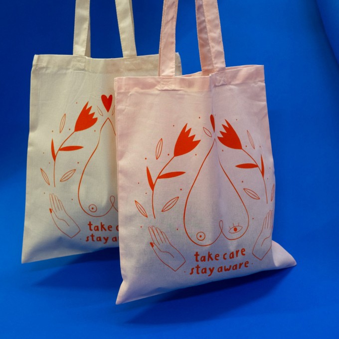 "Brustbeutel #2" Baumwolltasche inkl. Spende "Brustbeutel #2" Baumwolltasche inkl. Spende