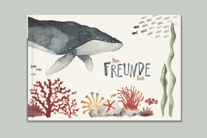 Freundebuch Kindergarten und Schule - Meer - Elliet Freundebuch Kindergarten und Schule - Meer - Elliet