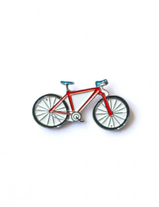 Emaille-Pin "Mountainbike" von Roadtyping Emaille-Pin "Mountainbike" von Roadtyping