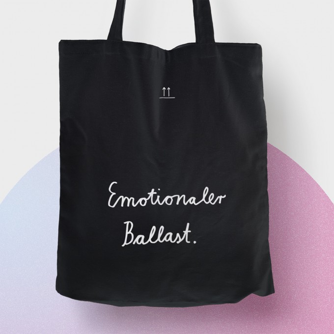 "Emotionaler Ballast" Baumwolltasche "Emotionaler Ballast" Baumwolltasche