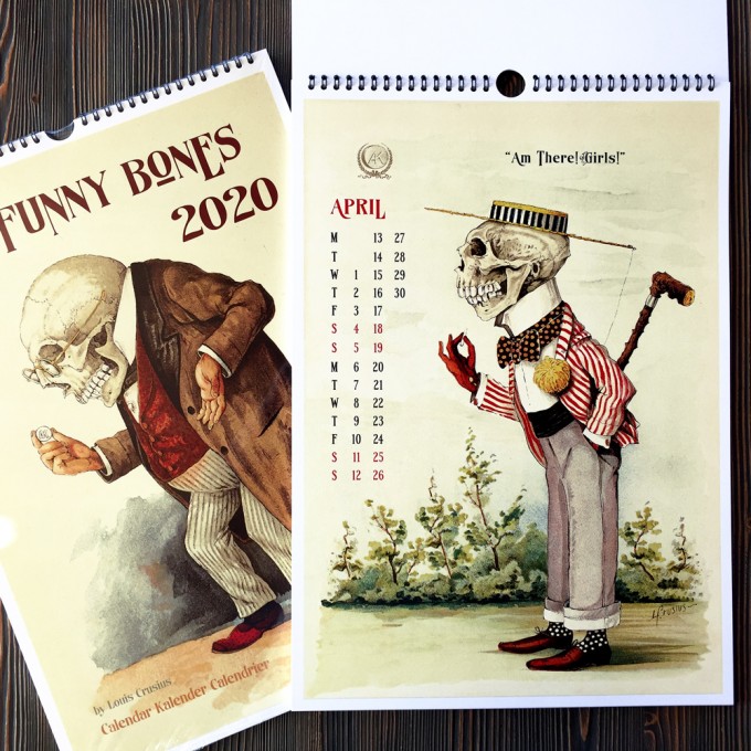 FUNNY BONES Kalender 2020 – DAC.design FUNNY BONES Kalender 2020 – DAC.design