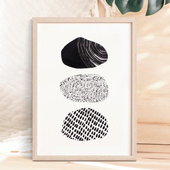 Paperlandscape | Kunstdruck "Gestapelte Felsen" | Poster Steine | abstrakte Natur | verschiedene Größen Paperlandscape | Kunstdruck "Gestapelte Felsen" | Poster Steine | abstrakte Natur | verschiedene Größen