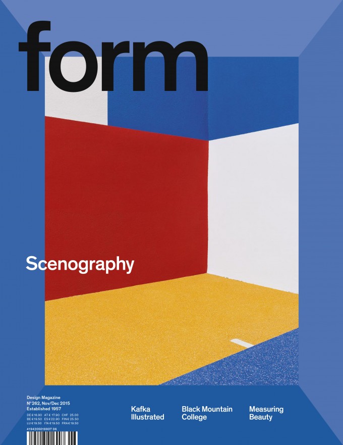 form Nº 262. Scenography. form Nº 262. Scenography.