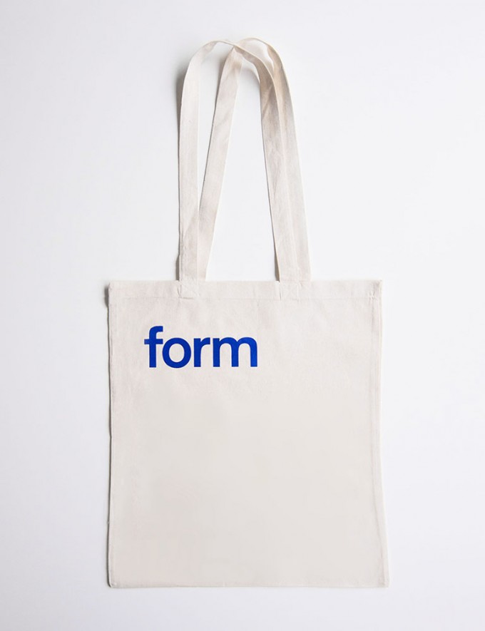 form Stofftasche blau form Stofftasche blau