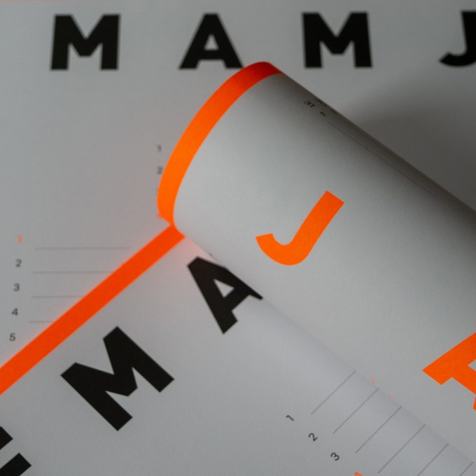 FOX&POET NEON WANDKALENDER *2020* FOX&POET NEON WANDKALENDER *2020*