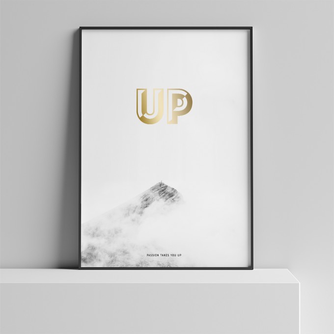 FOX&POET POSTER "PASSION TAKES YOU UP" FOX&POET POSTER "PASSION TAKES YOU UP"