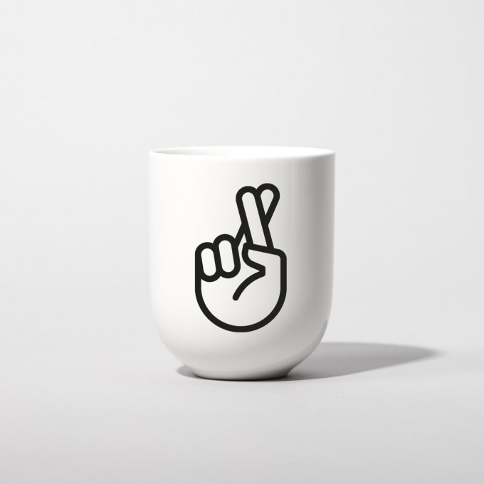 FYNGERS _ FINGERS CROSSED Becher FYNGERS _ FINGERS CROSSED Becher