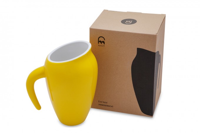 Form77 Eve Vase (gelb) Form77 Eve Vase (gelb)