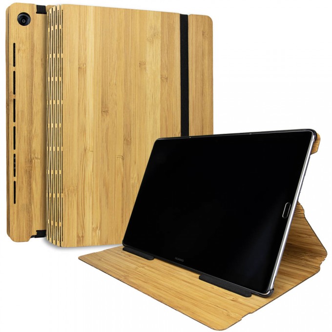 JUNGHOLZ Design WoodCase, Tabletcase, Bambus, Huawei MediaPad M5 Pro 10.8'' JUNGHOLZ Design WoodCase, Tabletcase, Bambus, Huawei MediaPad M5 Pro 10.8''
