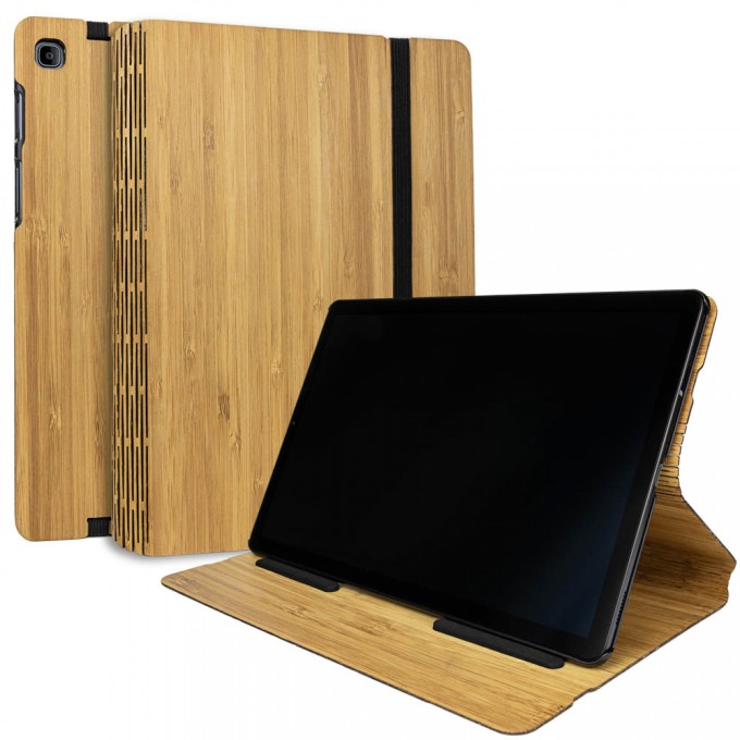 JUNGHOLZ Design WoodCase, Tabletcase, Bambus, Samsung Galaxy Tab S5e JUNGHOLZ Design WoodCase, Tabletcase, Bambus, Samsung Galaxy Tab S5e