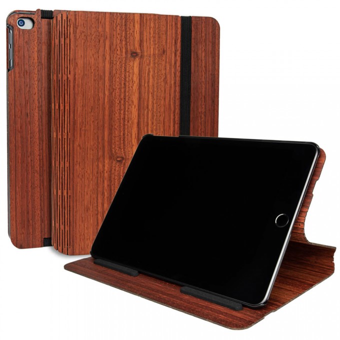 JUNGHOLZ Design WoodCase, Tabletcase, Padouk, iPad Mini 5.Generation JUNGHOLZ Design WoodCase, Tabletcase, Padouk, iPad Mini 5.Generation